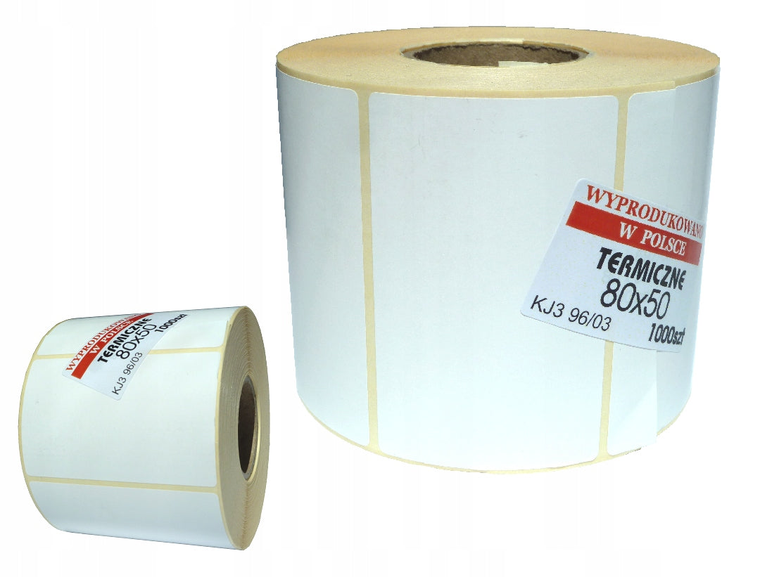 80x50 Self Adhesive Thermal Labels for PRINTER