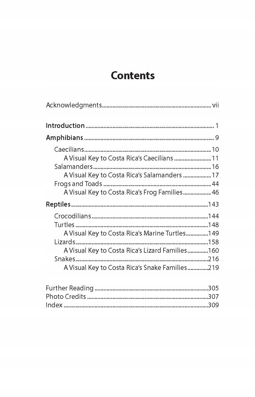 Pocket Guide to the Amphibians and Reptiles of Costa Rica