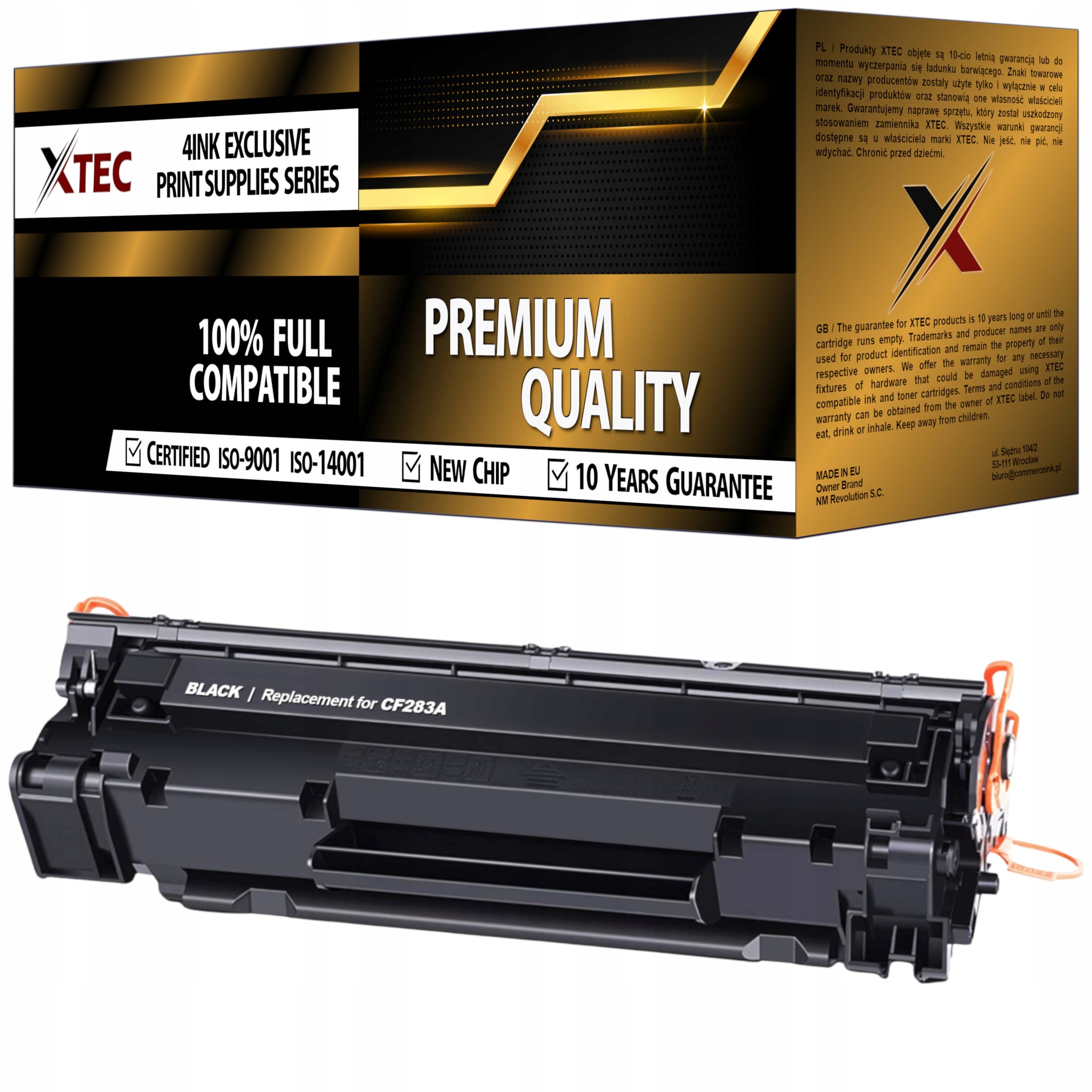 83A XL Toner Cartridge for HP LaserJet Pro MFP M125a M125nw M126a M126nw M127fn
