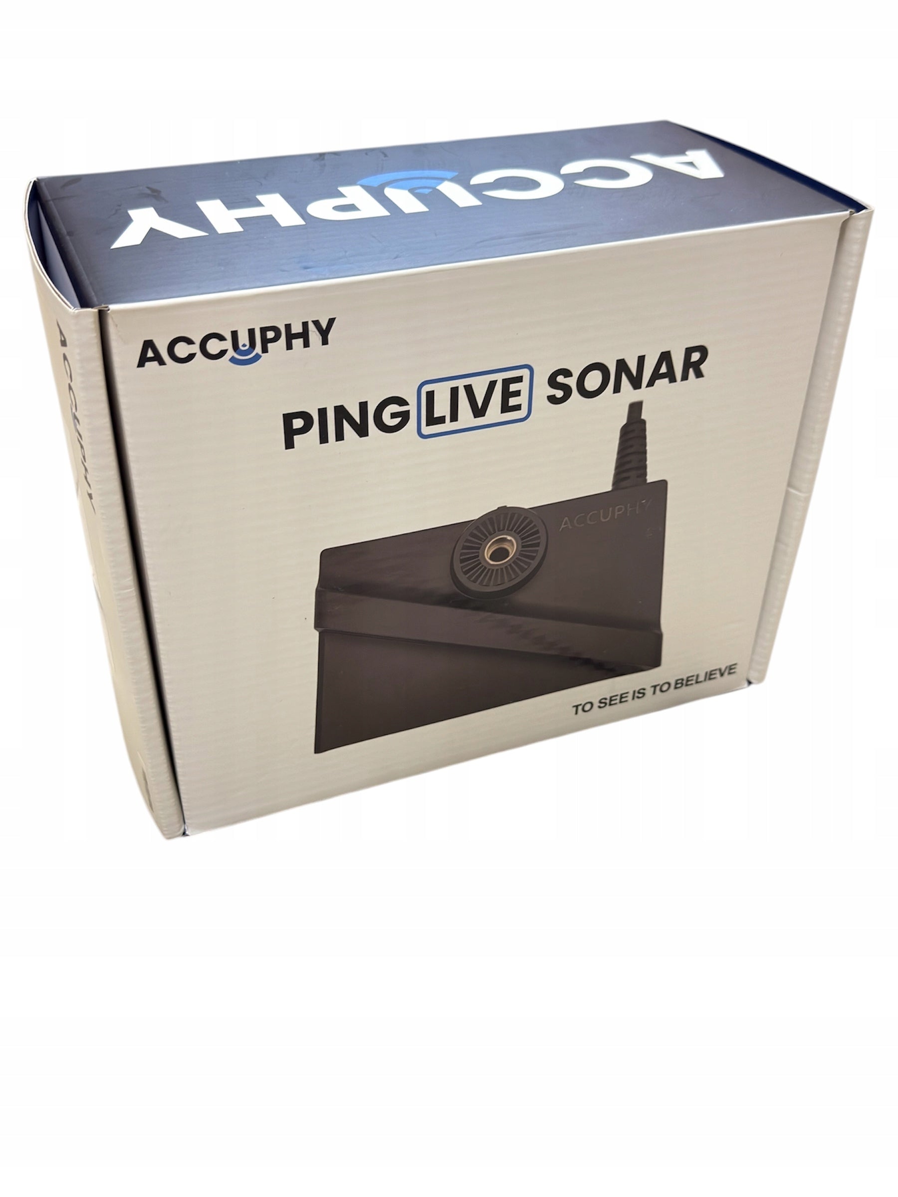 Echolotas Accuphy Ping Live Premium su gyvu sonaru ir žuvų rodymu