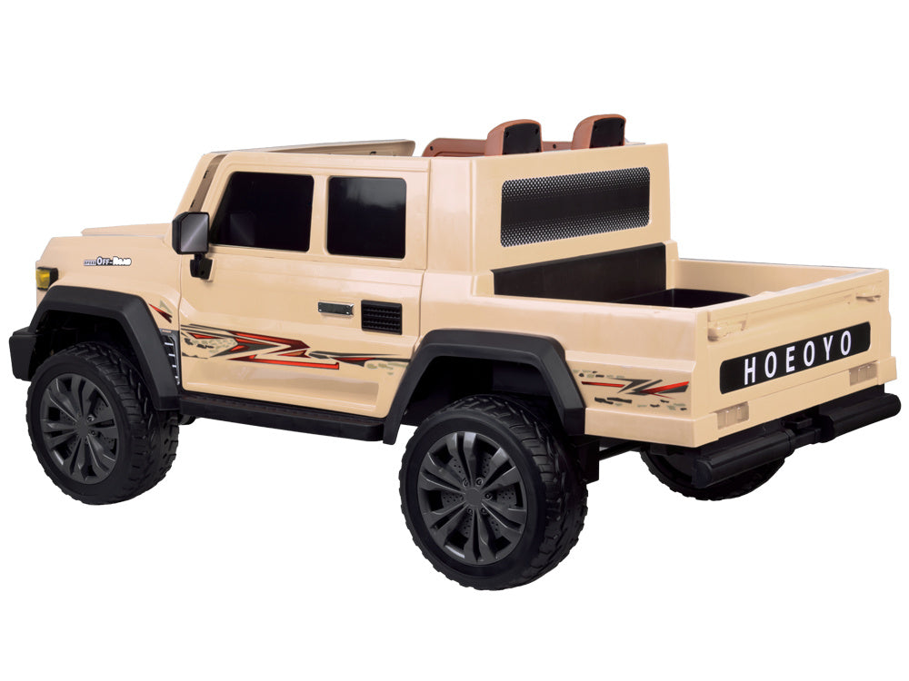 Large car PICKUP for electric battery for children 2os 4x4 pack PA0329