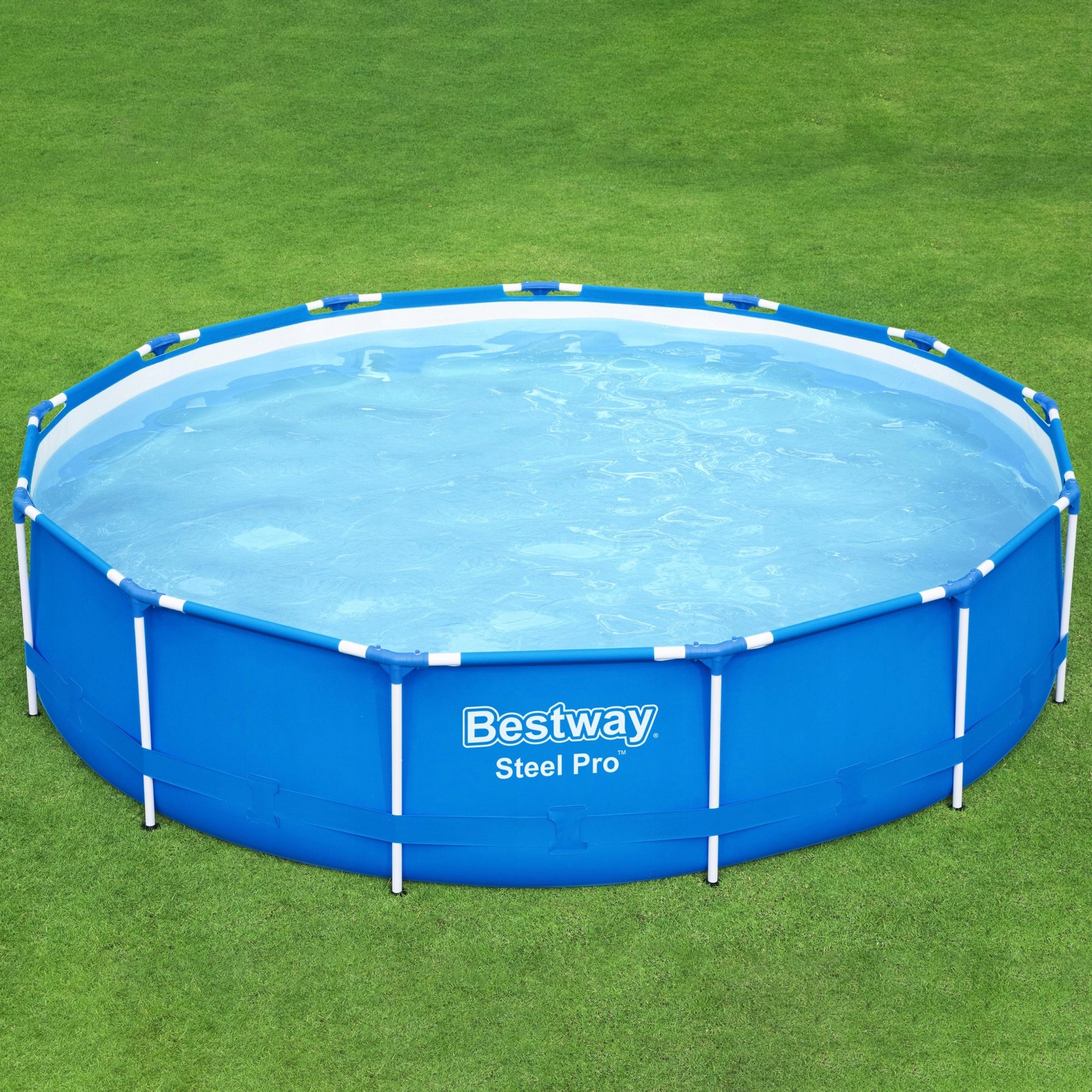 84643 BESTWAY STEEL PRO EXPANSION POOL 396x84 CM Color blue