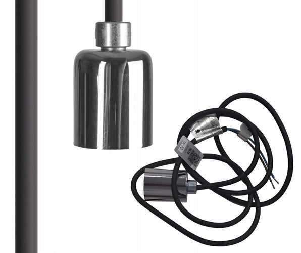 Nowodvorski Lampenkabel Cameleon GU10 Schwarz/Chrom 8628 