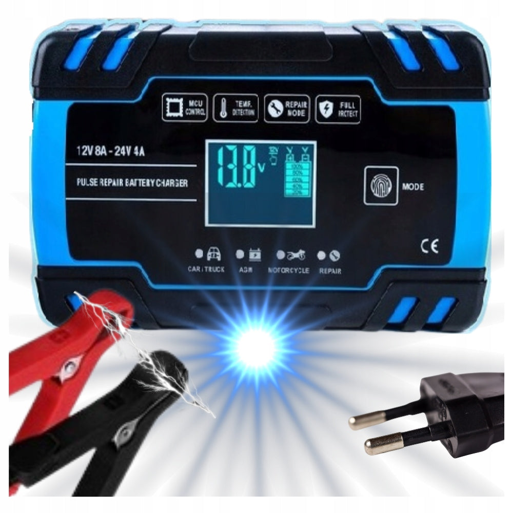 8A Rectifier AUTOMATIC CAR REPAIR FUNCTION FOR 24V BATTERIES Packaging status original