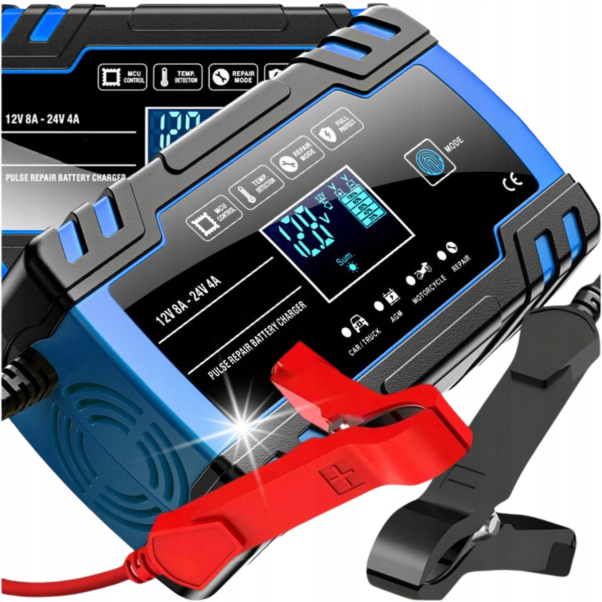 8A Rectifier AUTOMATIC CAR REPAIR FUNCTION FOR 24V BATTERIES