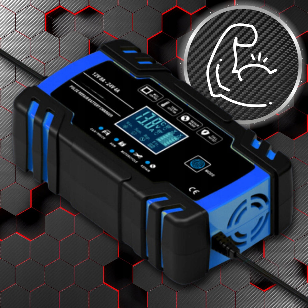 8A Rectifier AUTOMATIC REPAIR FUNCTION FOR 12V 24V BATTERIES Maximum amperage 8 A