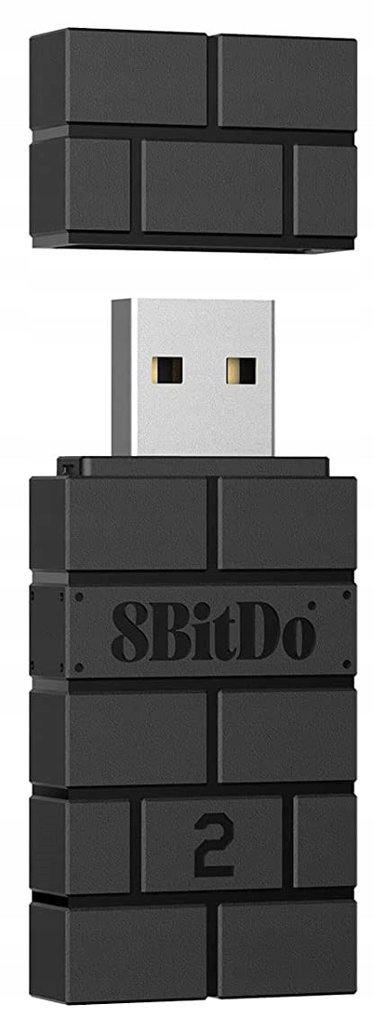 8BitDo 2 Adapter Pad PC Xbox PlayStation Nintendo - Original Manufacturer code JUH000192