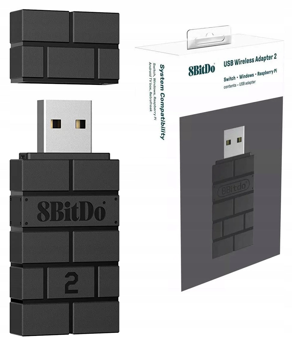 8BitDo 2 Adapter Pad PC Xbox PlayStation Nintendo - Original
