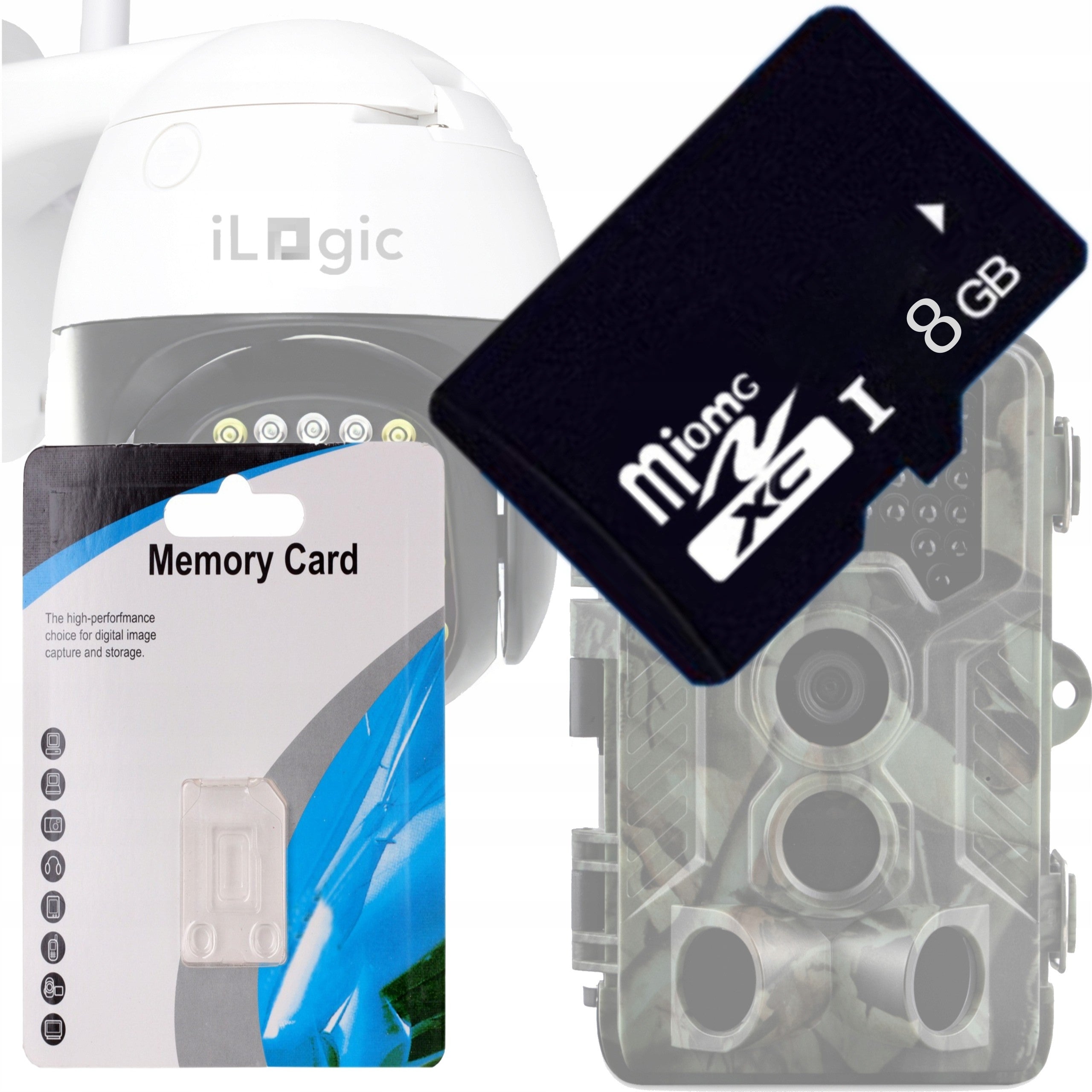 8GB Class 10 U1 iLogic Micro SD Memory Card
