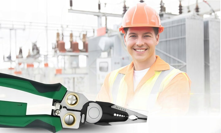 8IN1 MULTIFUNCTION PLIERS WITH VOLTAGE MEASUREMENT 22CM STEEL Manufacturer code 6TL-1527