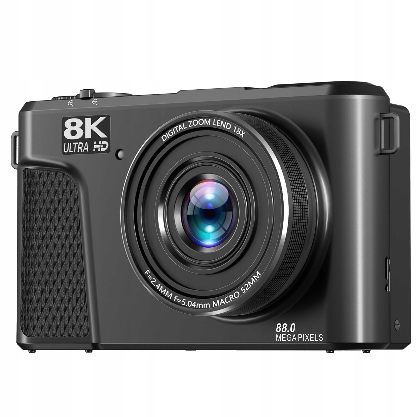8K 88MP 18X Zoom Autofocus WiFi Travel Digital Camera with 3 O2 Model 8839GVSU