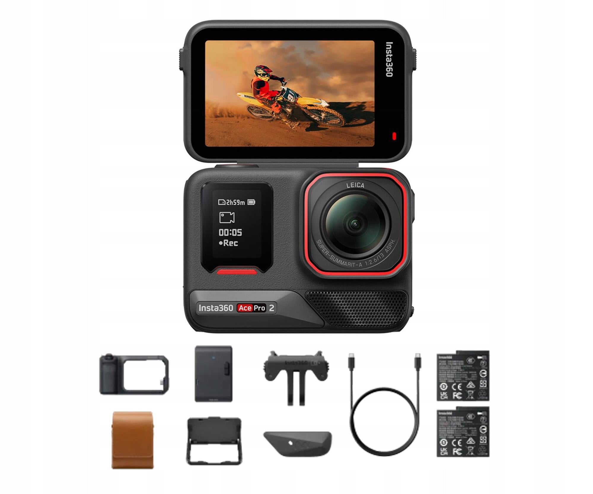 8K Insta360 Ace Pro 2 Flash Print Bundle 4K UHD