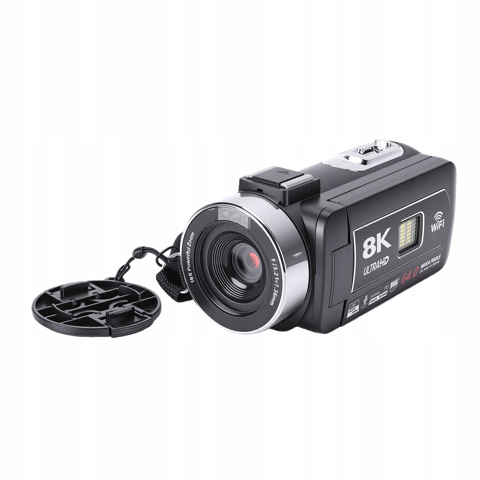 8K Video Camera 3 Inch Touch Screen 18x Digital Zoom J6 Brand no brand