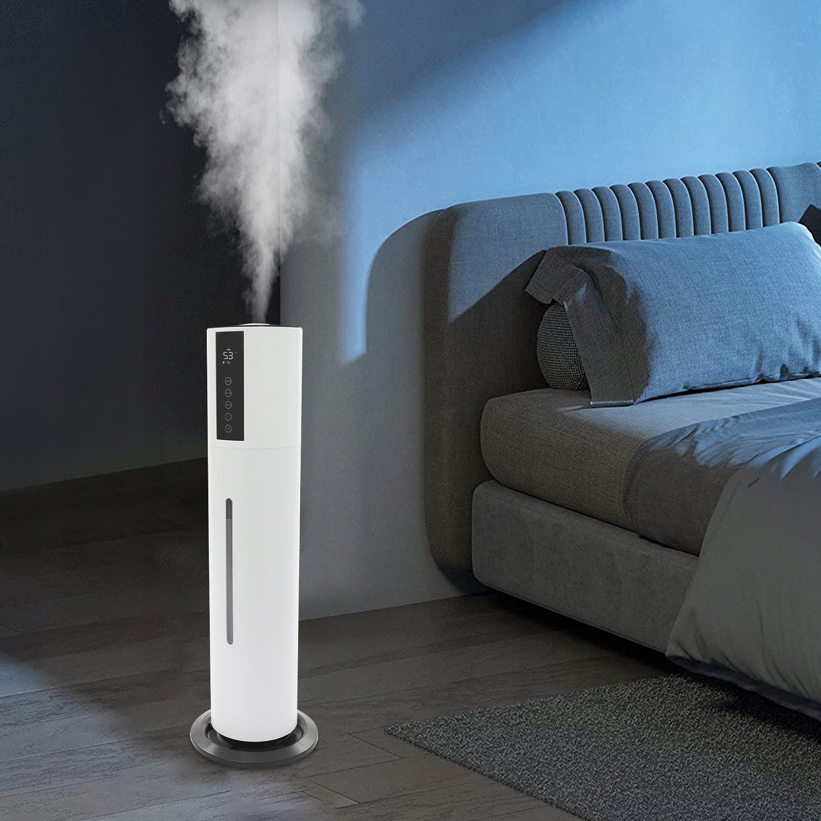 8L 3 Levels Air Humidifier Mist Humidifier Indoor Humidifier 300ml/h 28W Brand no brand
