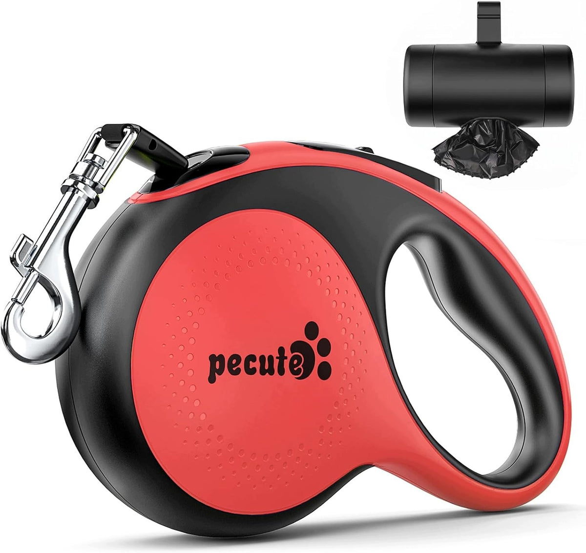 8M NON-SLIP DOG RETRACTABLE LANYARD WITH BAG HOLDER