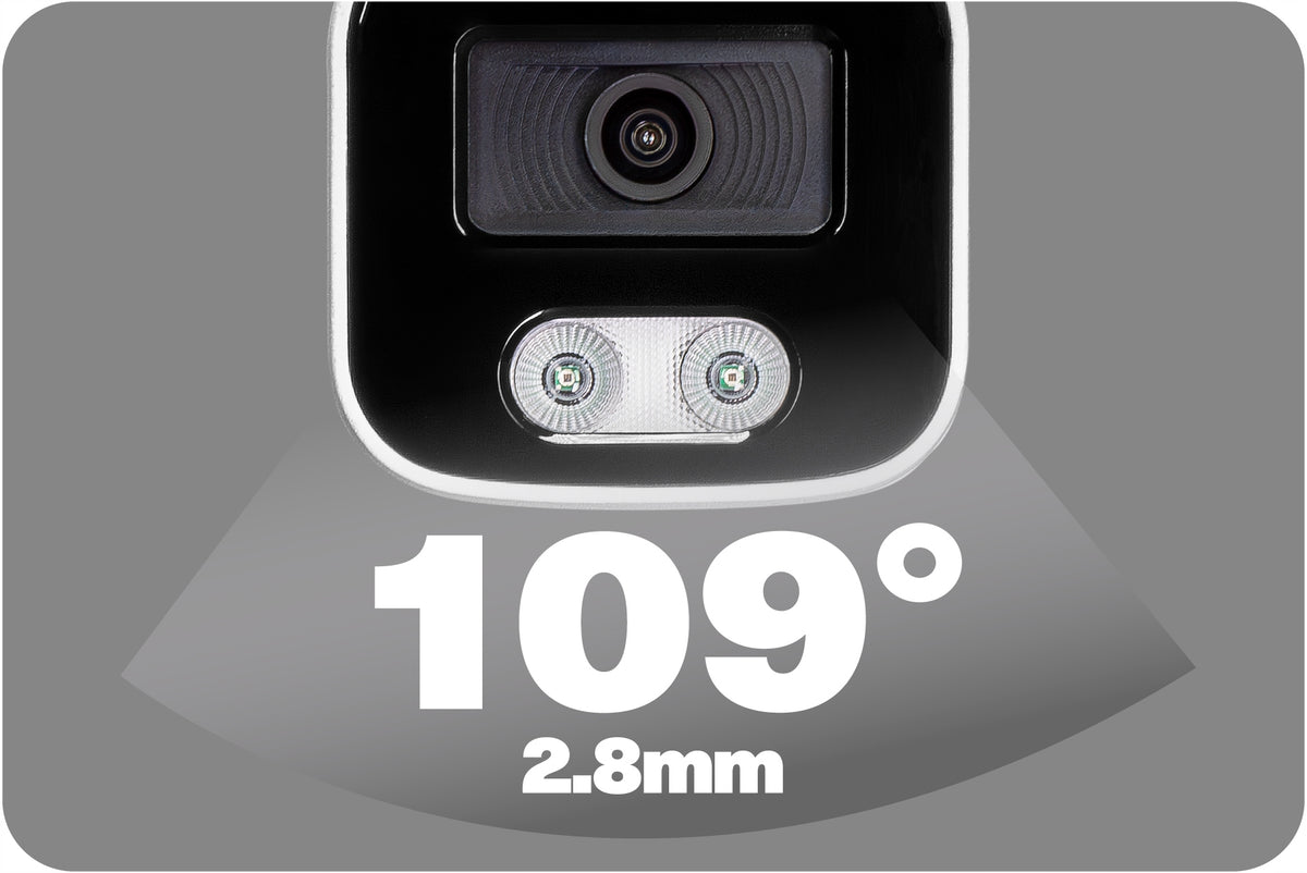 8MPx 4K UHD Outdoor PoE IP Camera, LUXTORN Microphone Packaging status original
