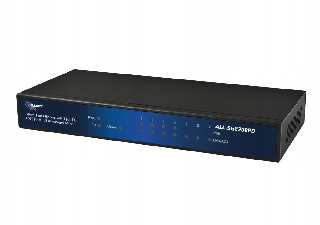 8P ALLNET ALL-SG8208PD POE Manufacturer Allnet