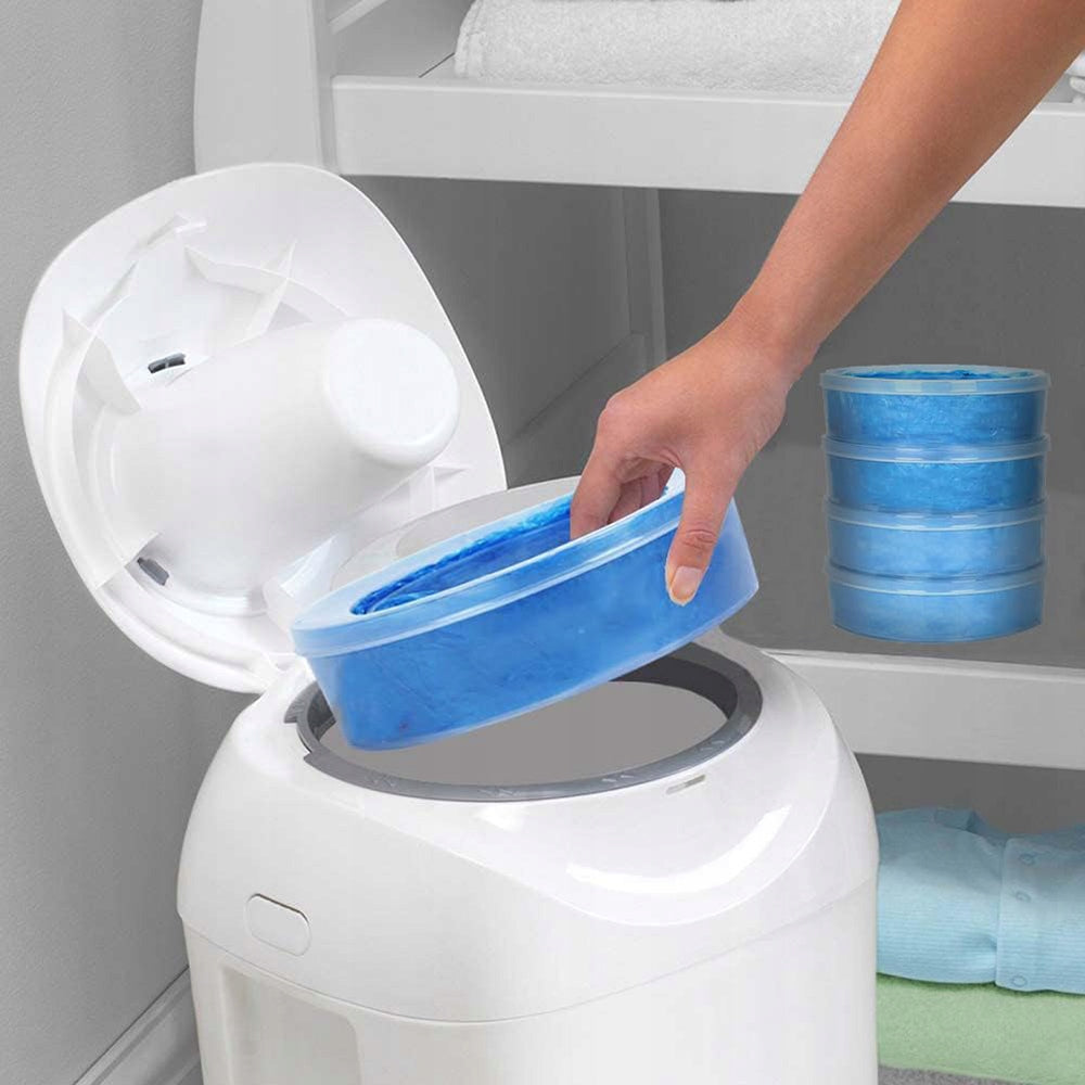 8PCS FOR ANGELCARE REFILLS CARTRIDGE FOR DIAPER CONTAINER BAGS Packaging status original