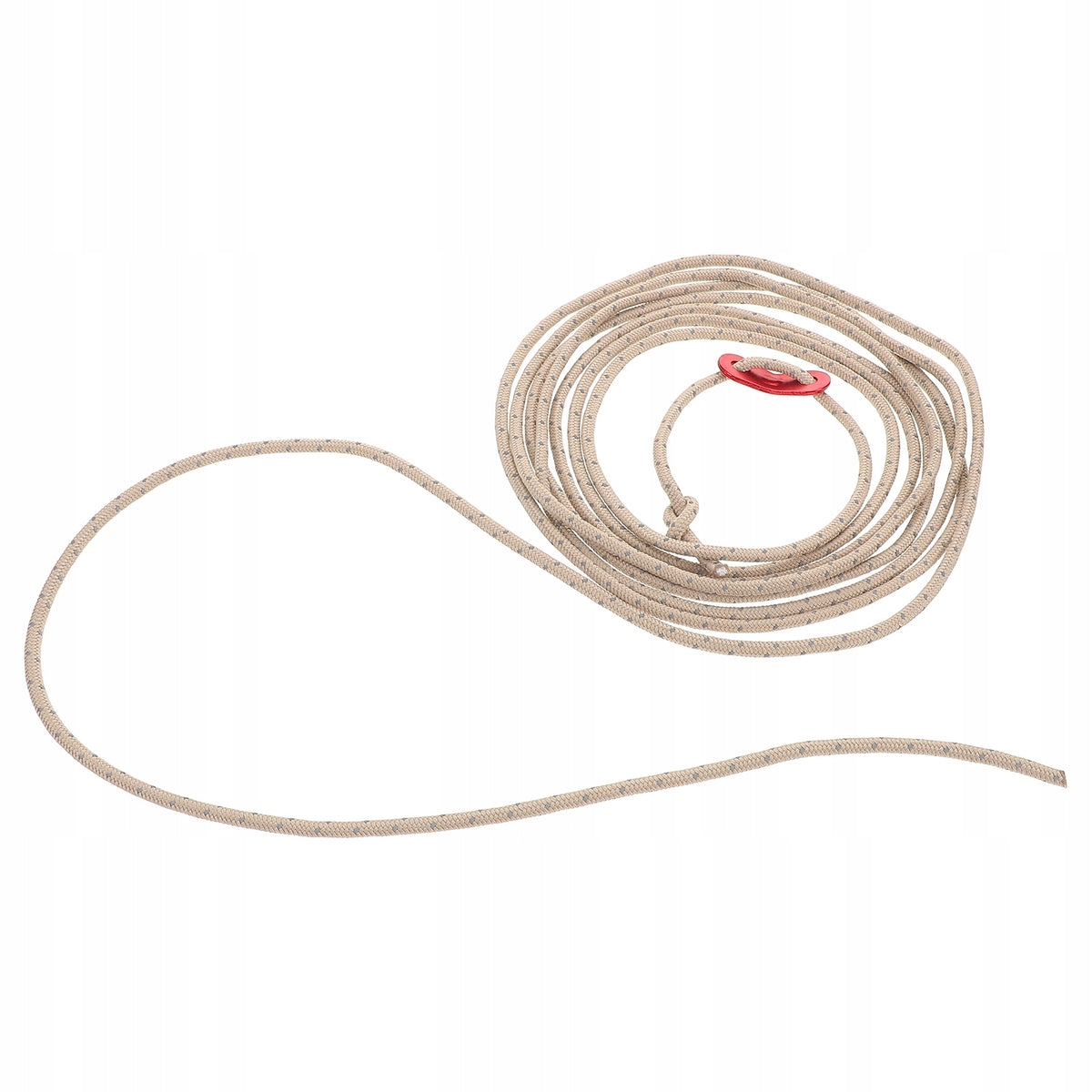 8PCS KHAKI REFLECTIVE ADJUSTABLE TENT ROPES WITH DURABLE TENSIONERS Manufacturer code 21145640