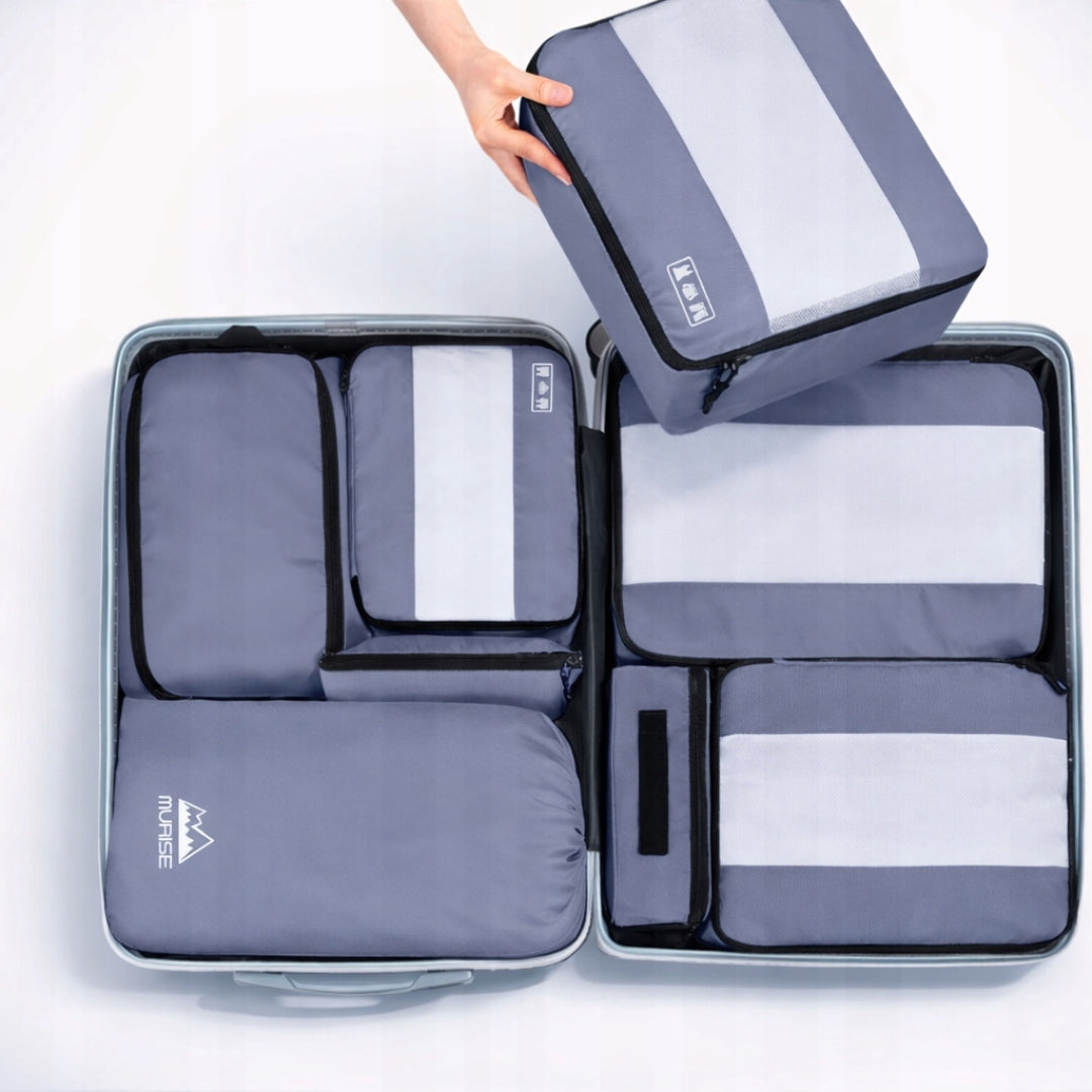 8PCS SUITCASE ORGANIZERS TRAVEL CUBES FOR PACKING BAGS COSMETIC BAG Manufacturer code 2DVDA2B
