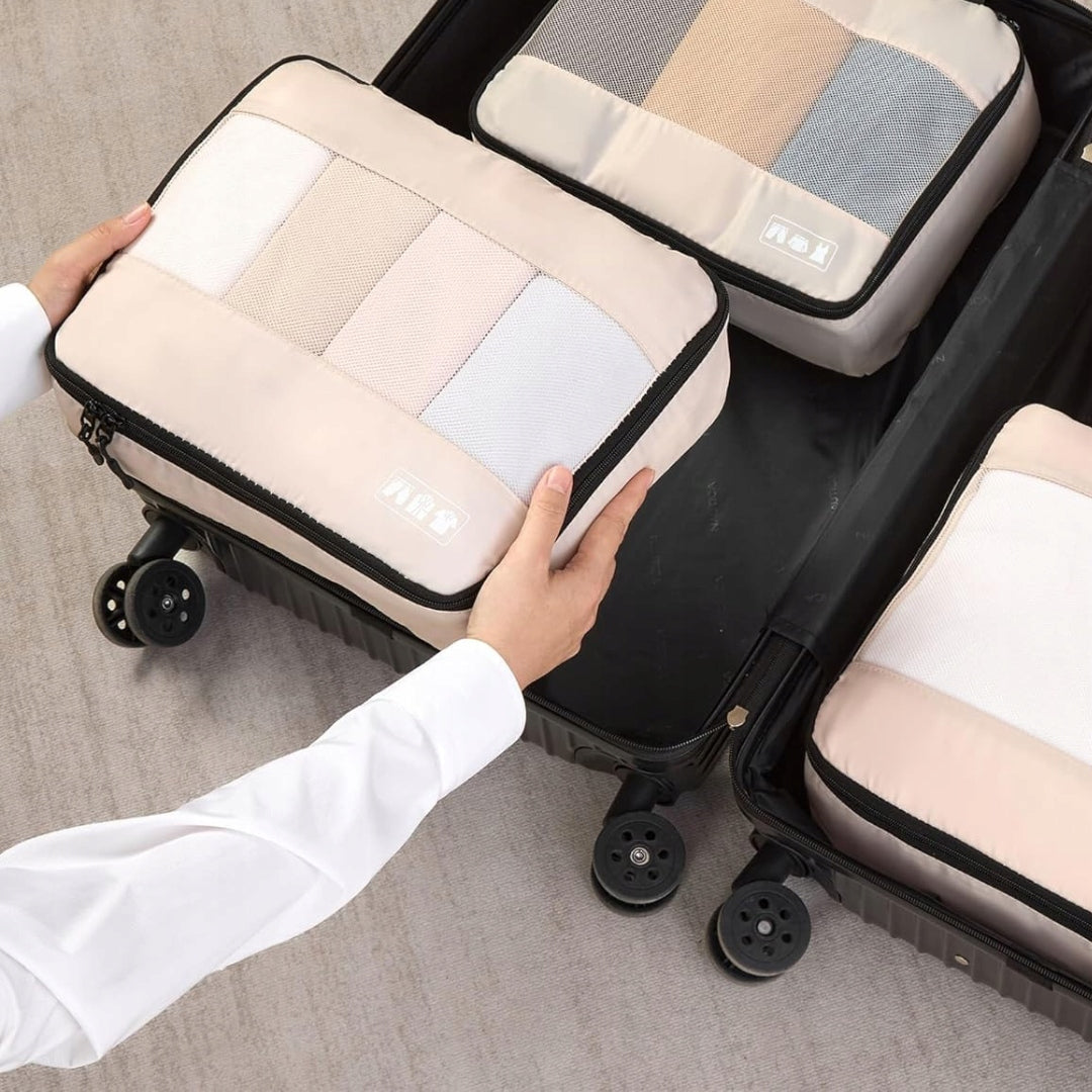 8PCS TRAVEL ORGANIZER SUITCASE CASE PROTECTIVE SET FOR LUGGAGE BAGS WLEP Manufacturer code OZ-C0333