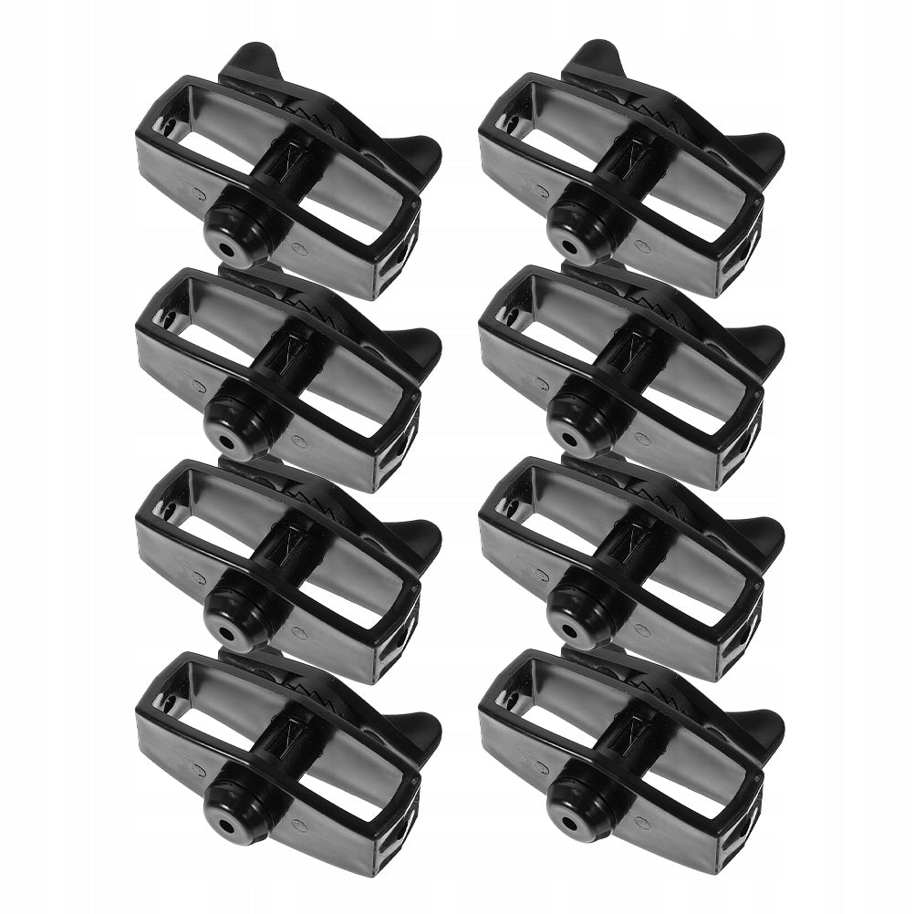 8Pcs Black Plastic Wire Rope Tightener Lightweight Fence Tool