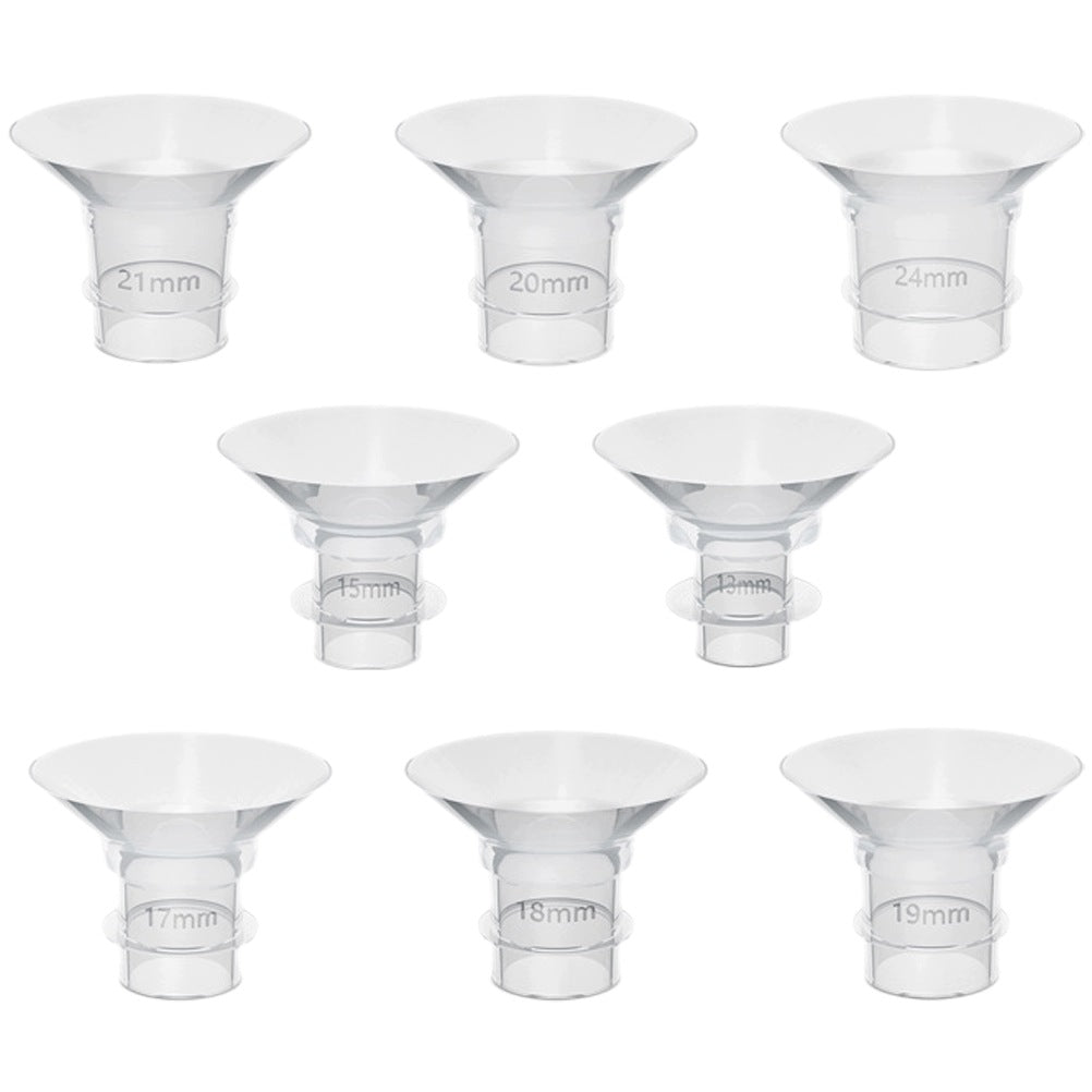 8Pcs Safe & Comfortable Silicone Flange Inserts for Breast Pump Use Manufacturer of a medical device NA