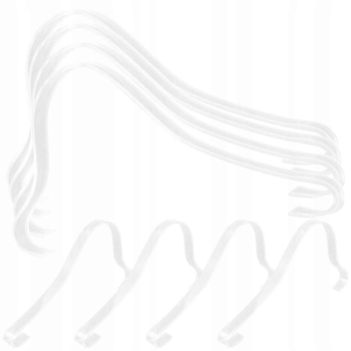 8SZT PRZEZROCZYSTY STOJAK NA BUTY FORMA DO OBUWIA Color transparent