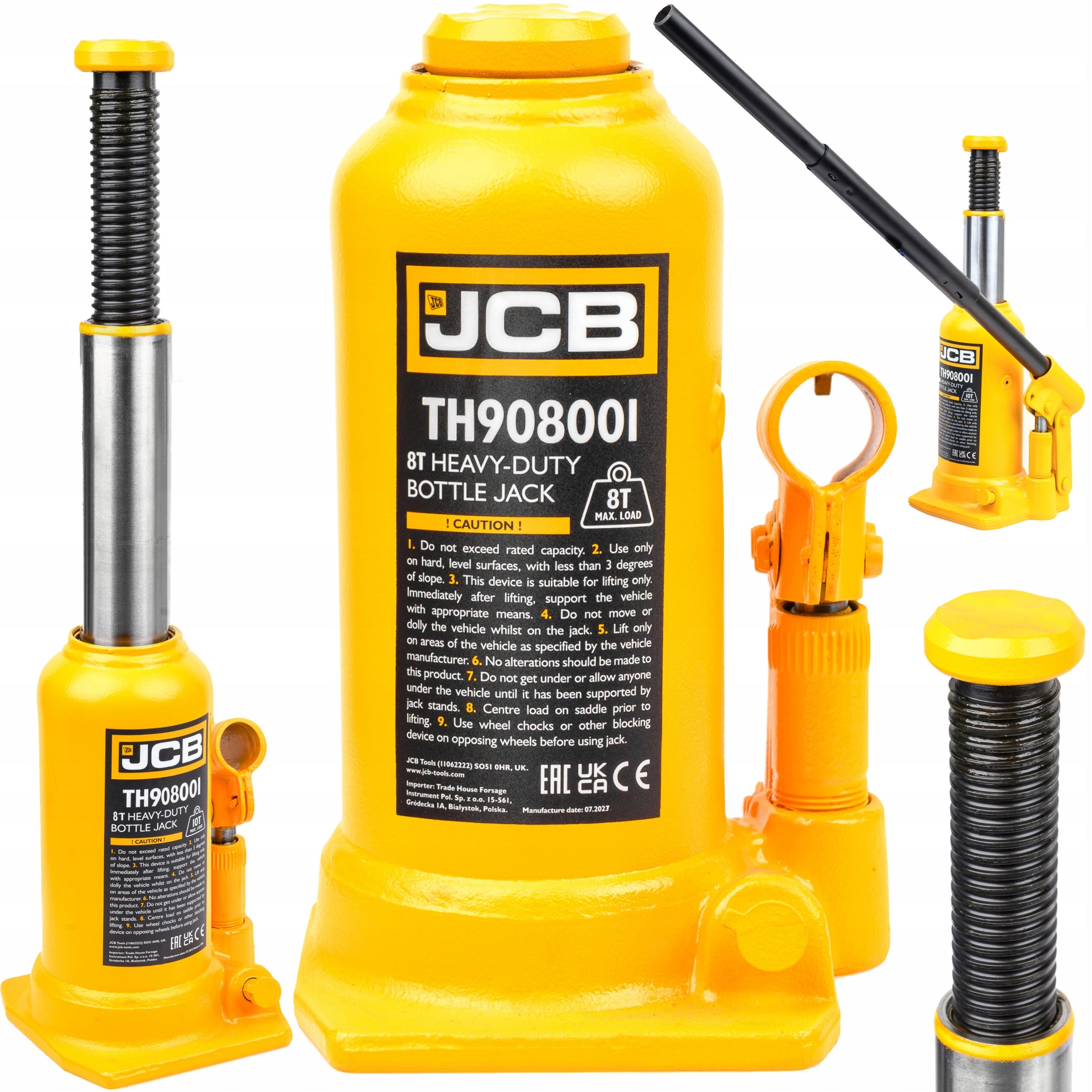 8T CAR LEVER HYDRAULIC BOLLARD LIFT