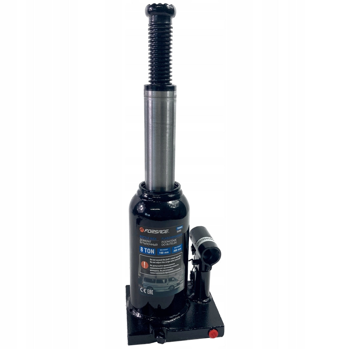 8T HYDRAULIC JACK CAR JACK Product weight with unit packaging 5 kg