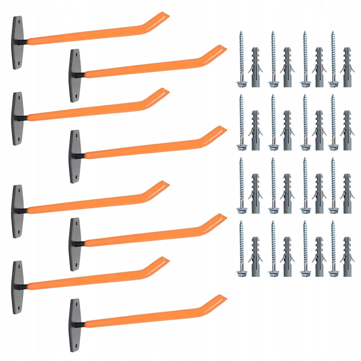 8X STURDY STRONG HOLDER HANGER RACK WALL HOOK FOR CAR TIRES Brand no brand
