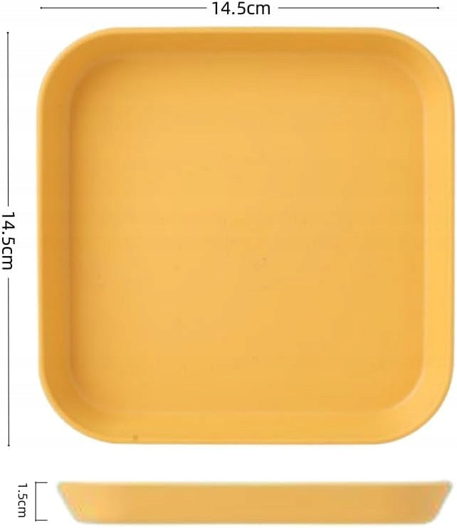 8XCOLORFUL CAT PLATE BOWLS PET FOOD PLATES SQUARE Manufacturer code B0CLR2Z142