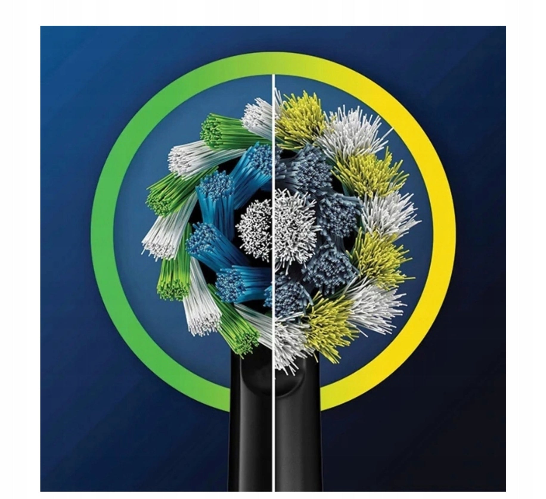 8XORAL-B Braun PRO CROSS ACTION EB50 BLACK TIP FOR TOOTHBRUSH Manufacturer code 6900075882676
