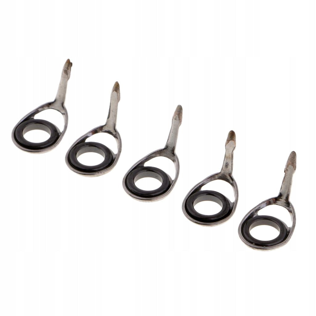 Keraminių meškerės žiedelių rinkinys, 5 vnt., tinka 6# 4 mm
