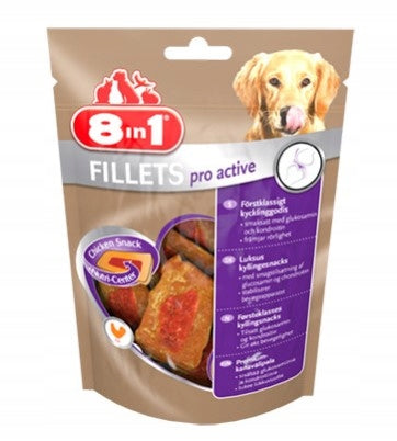 8in1, Fillets, Chicken Dog Snack, 80g