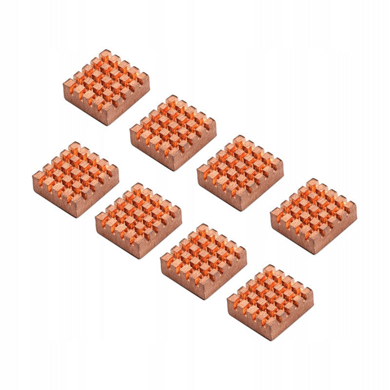 8pcs Raspberry Pi 4B radiator cooler suitable for Raspberry Pi VGARAM