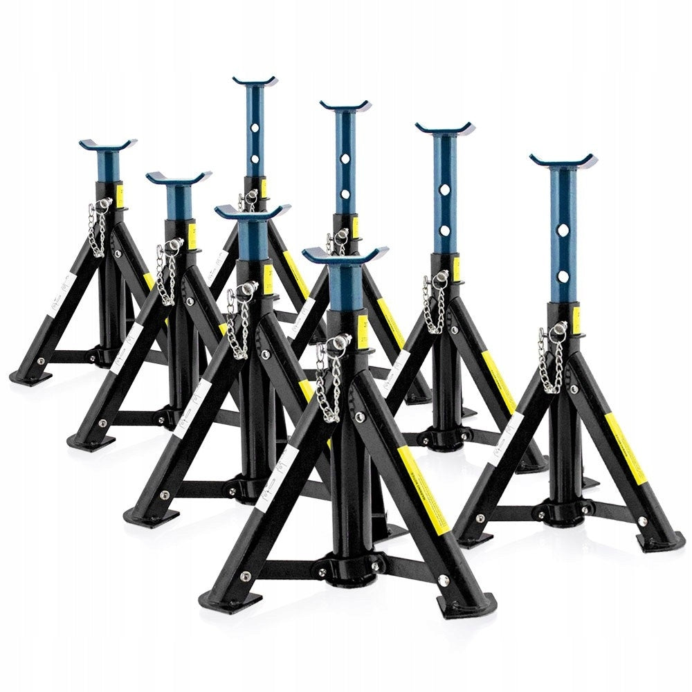 8x 3000 kg BITUXX – Workshop Stands Adjustable Sk