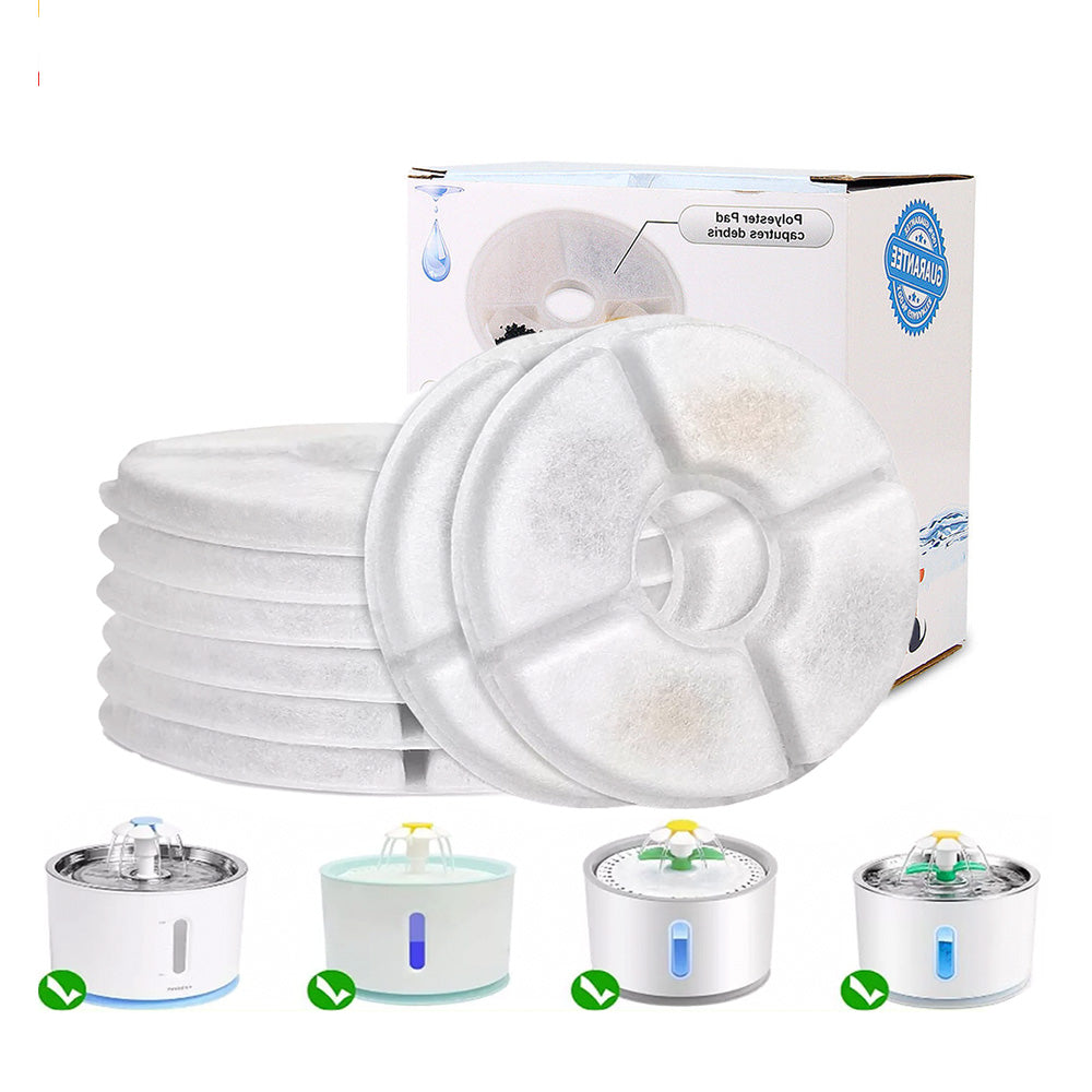 8x Cat Water Dispenser Filters and Drinking Fountains Replacement Filter