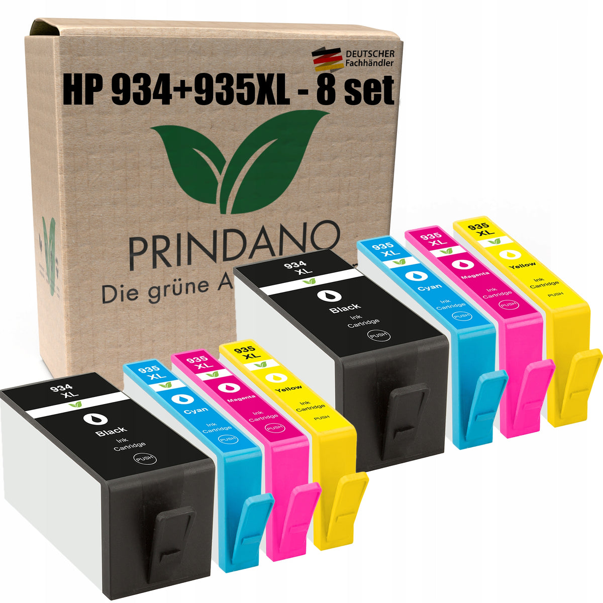 8x Ink for HP 934 XL + 935 XL OfficeJet Pro 6230 6830