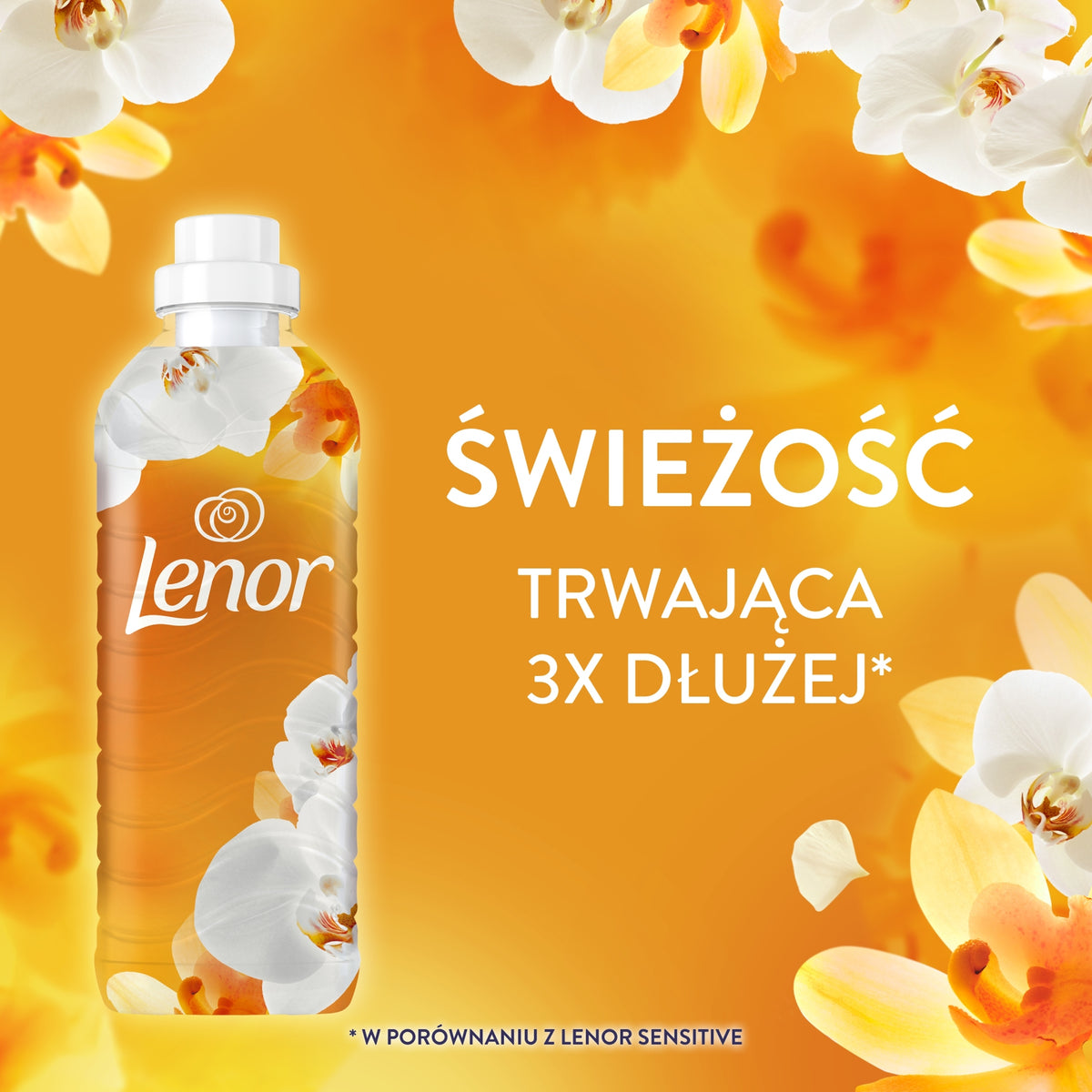 8x Lenor Fabric Rinsing Liquid Universal 472 Washes Orchid & Vanilla Manufacturer code 8700216724081