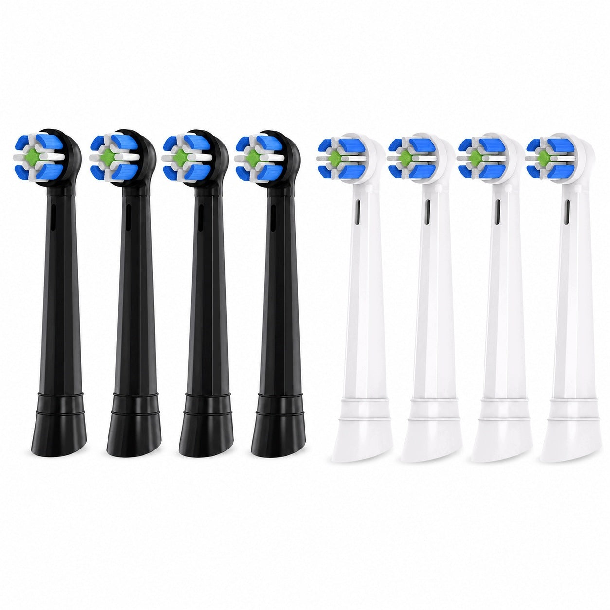 8x TIPS FOR ORAL-B iO ULTIMATE WHITE AND BLACK 8 PCS.