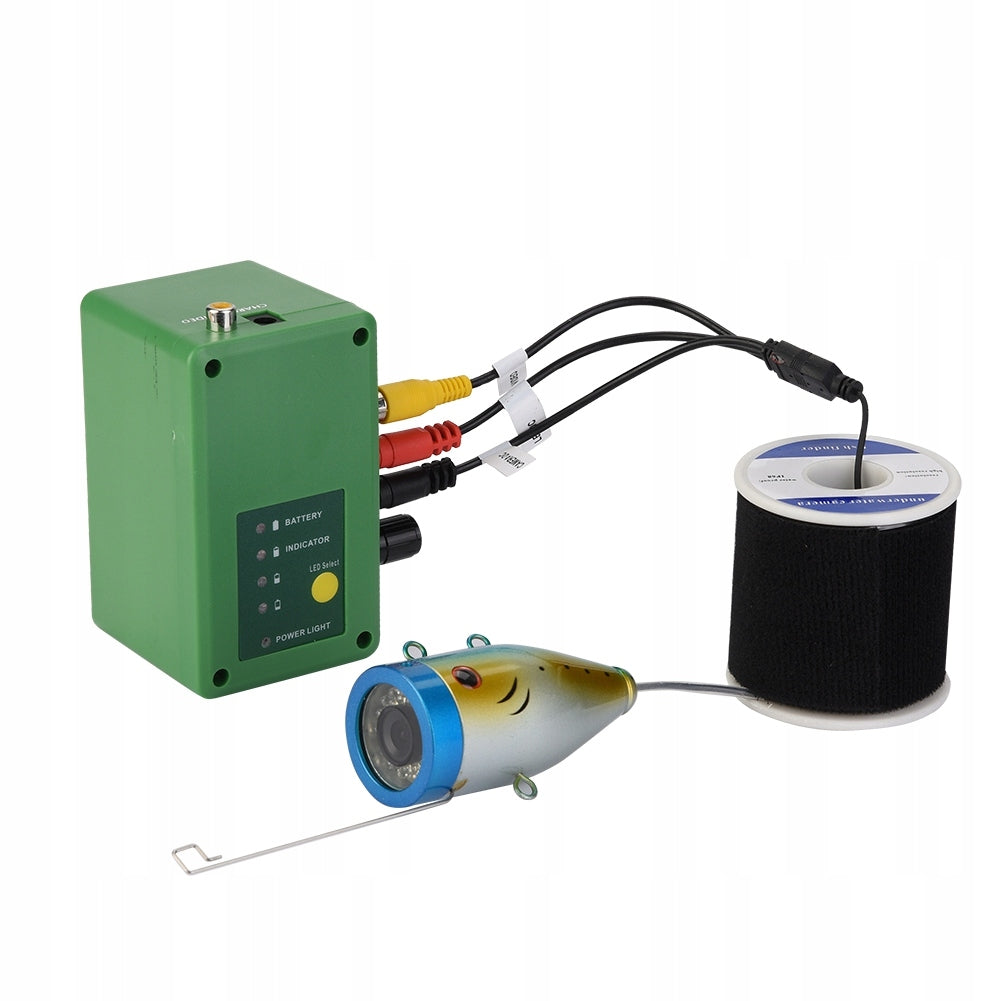 9 INCH UNDERWATER LED FISHING CAMERA 1000TVL Batteries included yes