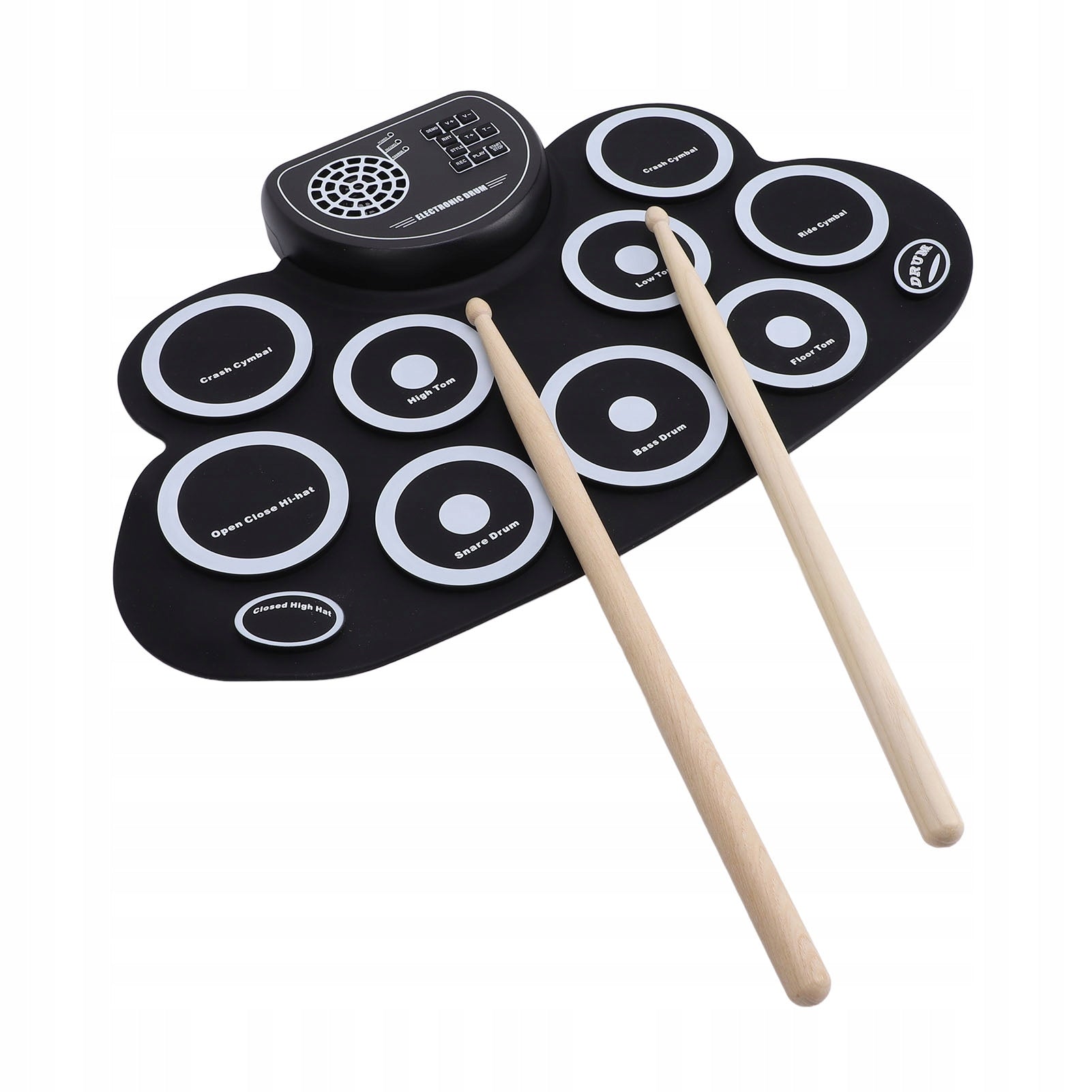 9 PODKADEK ELECTRONIC DRUM SET BUILT-IN 1W HOST