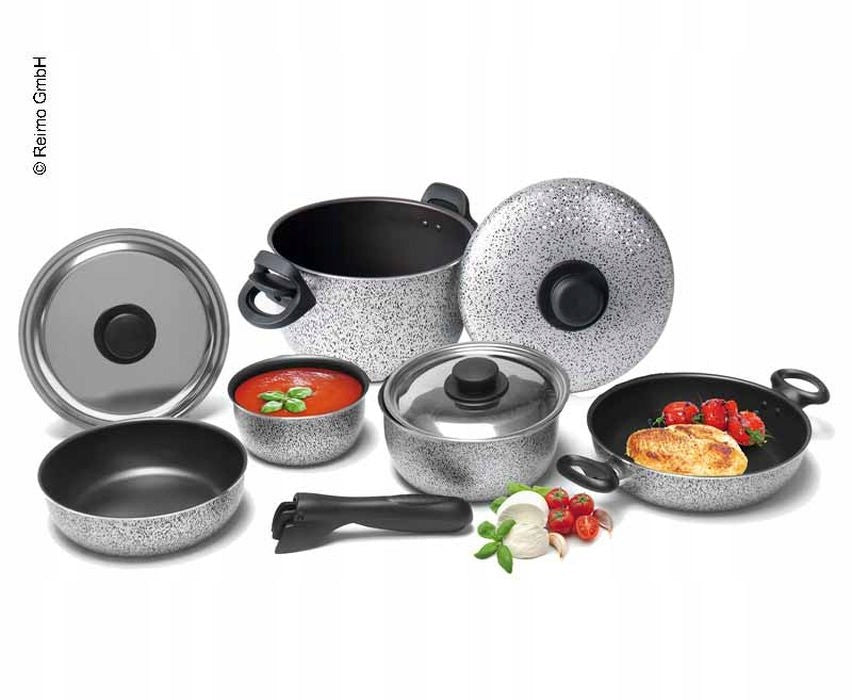 9-Piece Rocky Aluminum Hiking Pots
