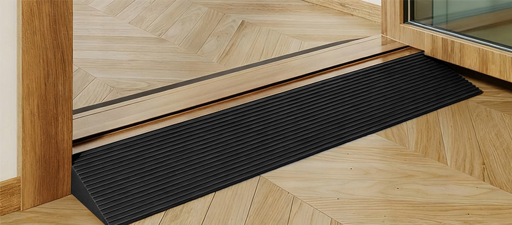90*8*3 CM SILICONE THRESHOLD RAMP FOR TWO-WHEELER SCOOTERS Brand no brand