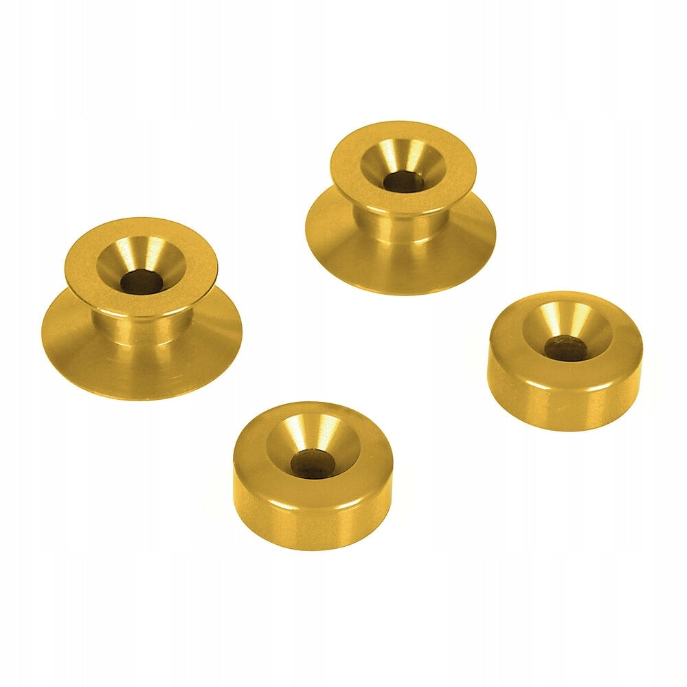 90341 Motorcycle stand roller set - 10 mm gold () Lifting capacity 100 kg
