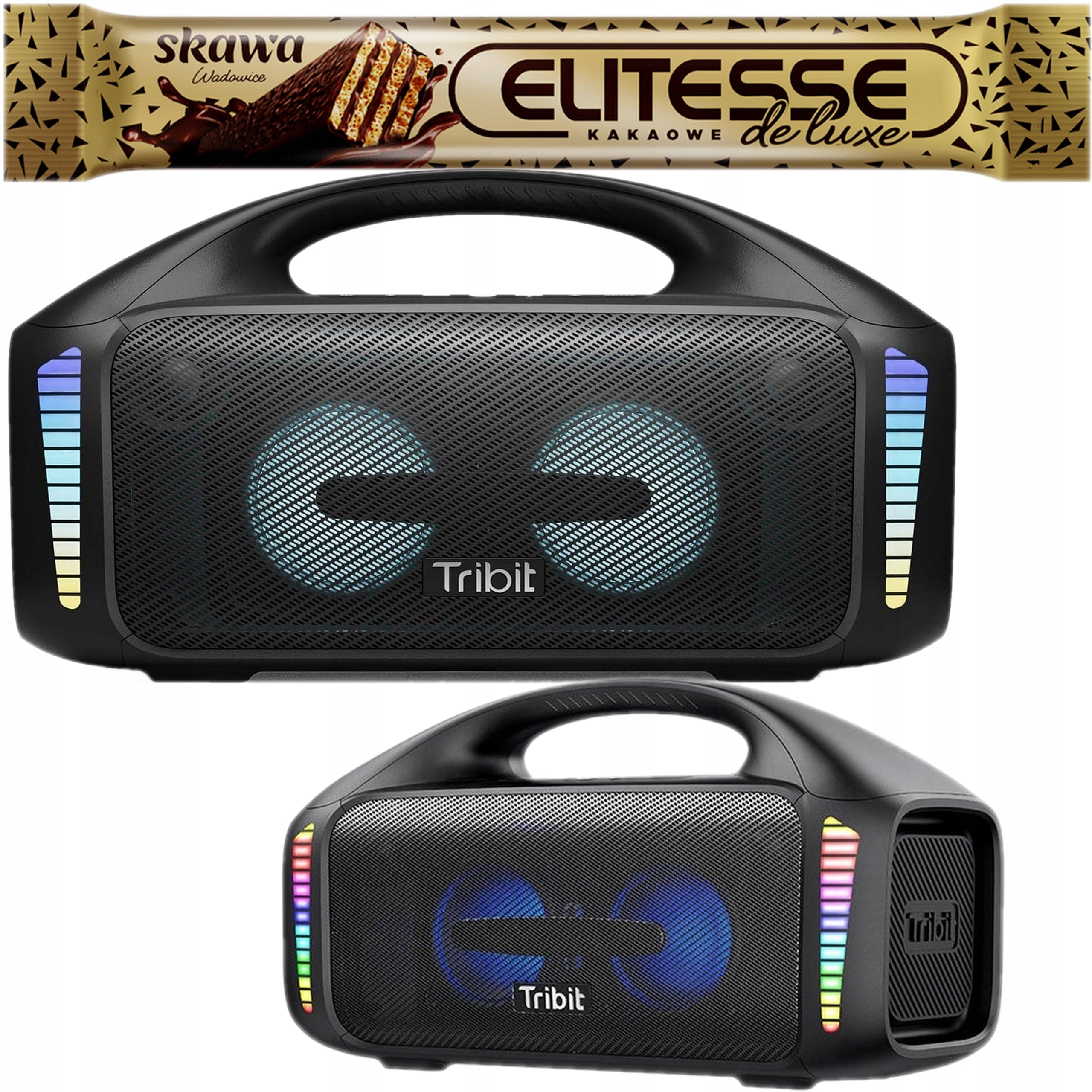 90W Bluetooth LED Speaker Portable with XBass StormBox Blast Waterproof IPX7