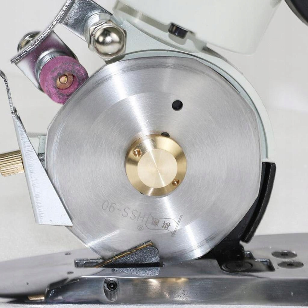90mm Steel Electric Cutter Cloth Card Blanket Sewing Cutting Machine 220V Kind set