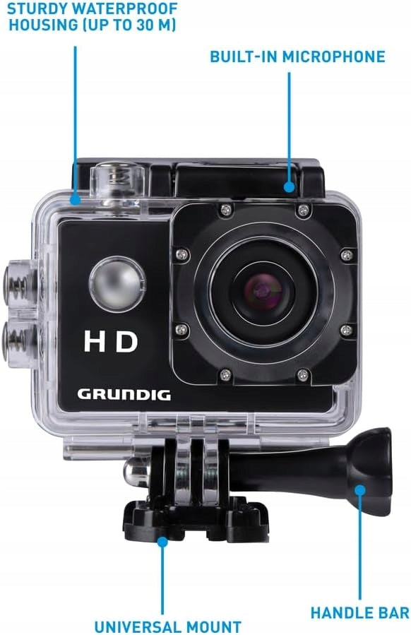 93. Grundig Camera HD720P HD Sports Camera Manufacturer code X00YH741