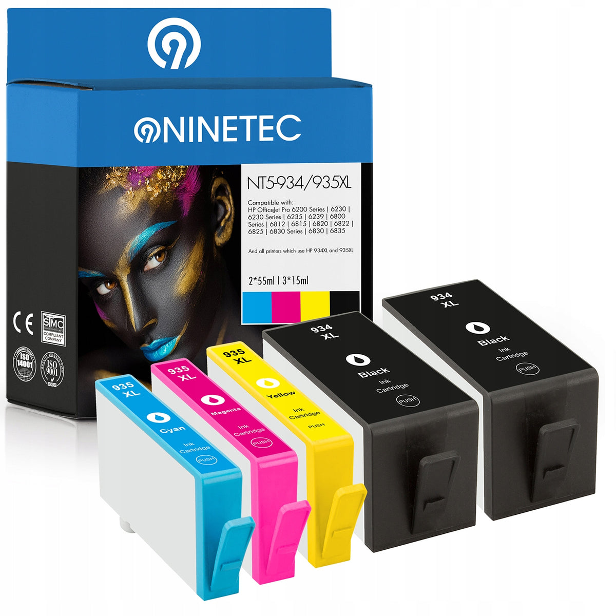 934 + 935 XL Ink cartridge for HP OfficeJet Pro 6230 6830 printer